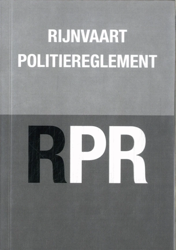 Rijnvaart Politiereglement – boek cover