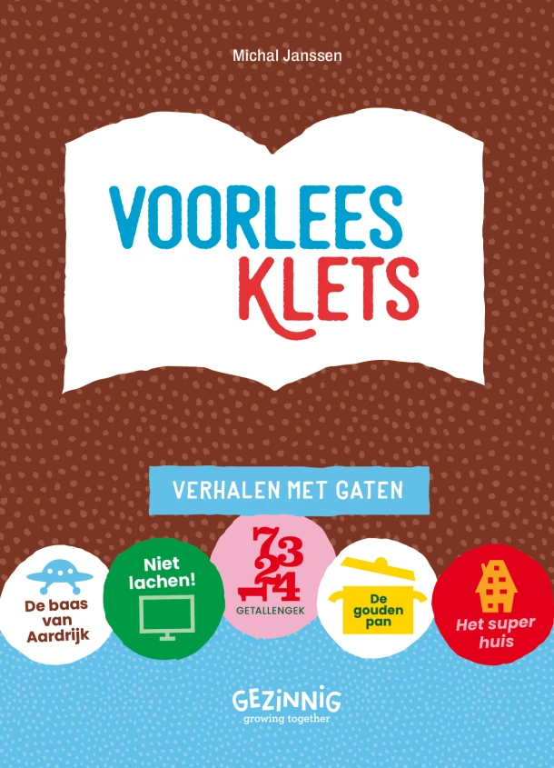 Voorleesklets – Michal Janssen – boek cover
