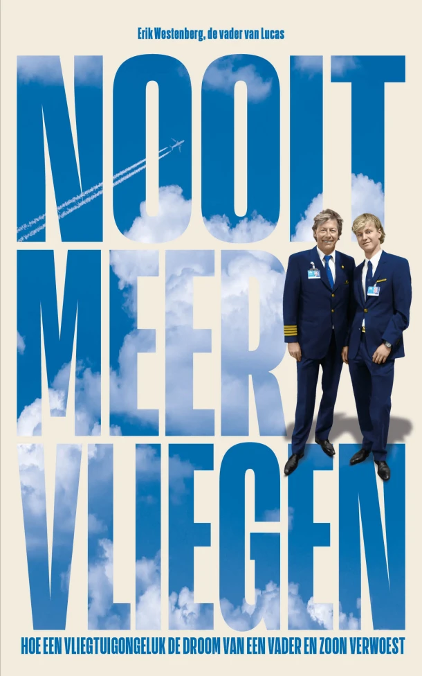 Nooit meer vliegen – Erik Westenberg – boek cover