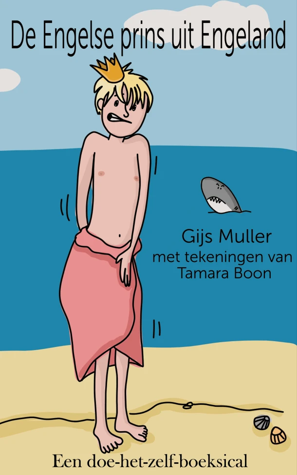 De Engelse prins uit Engeland – Gijs Muller – boek cover
