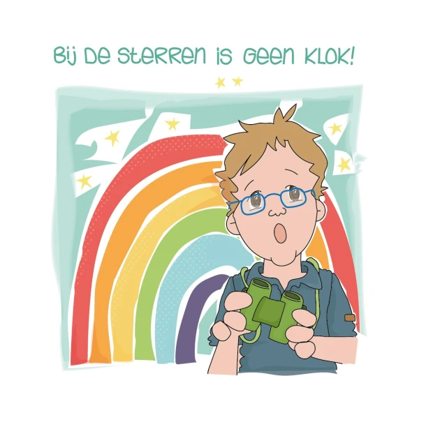 Bij de sterren is geen klok – Simone Beijer – boek cover