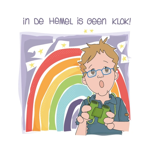 In de hemel is geen klok – Simone Beijer – boek cover