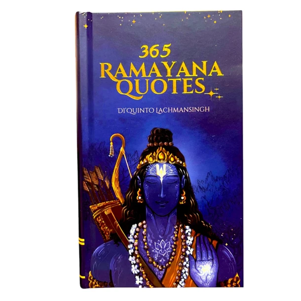 365 Ramayana Quotes – Di‘Quinto Ishwarji Rao Lachmansingh – boek cover
