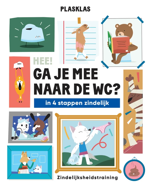 Plasklas - `Hee! Ga je mee naar de WC?¿ – Nathan Volkers – boek cover