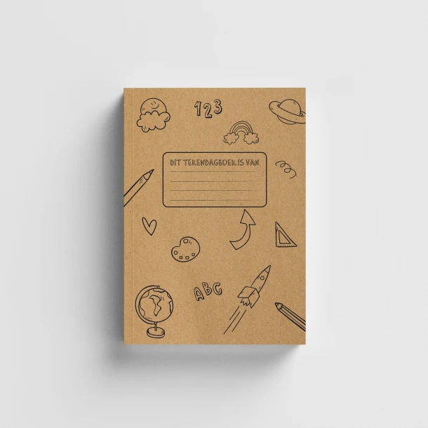 Tekendagboek – Eveline Ruitenberg- Van Campenhout – boek cover