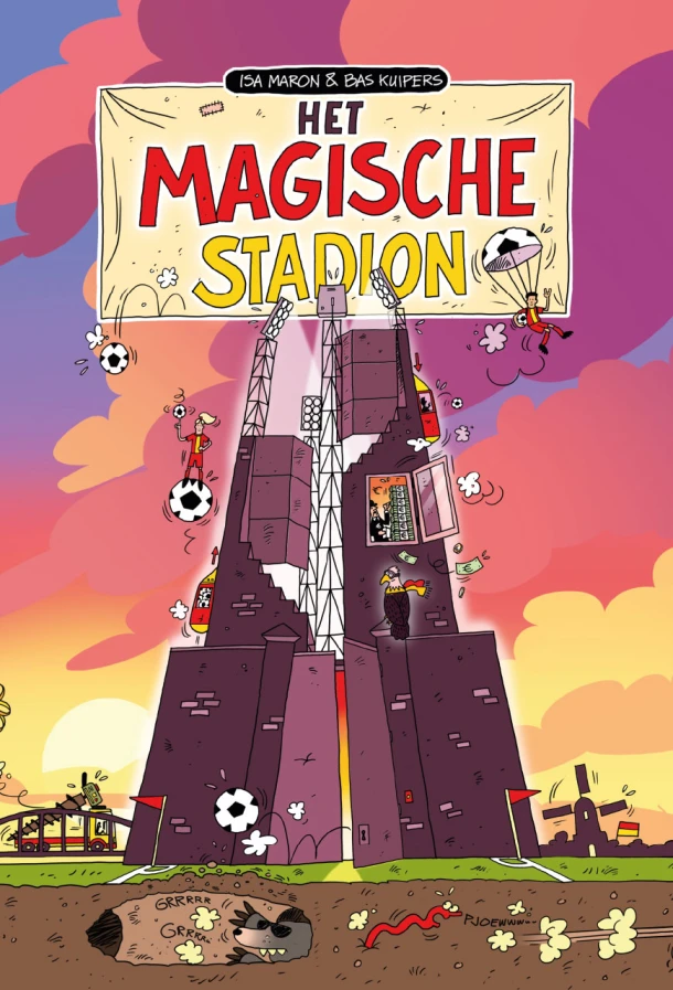 Het magische stadion – Isa Maron – boek cover