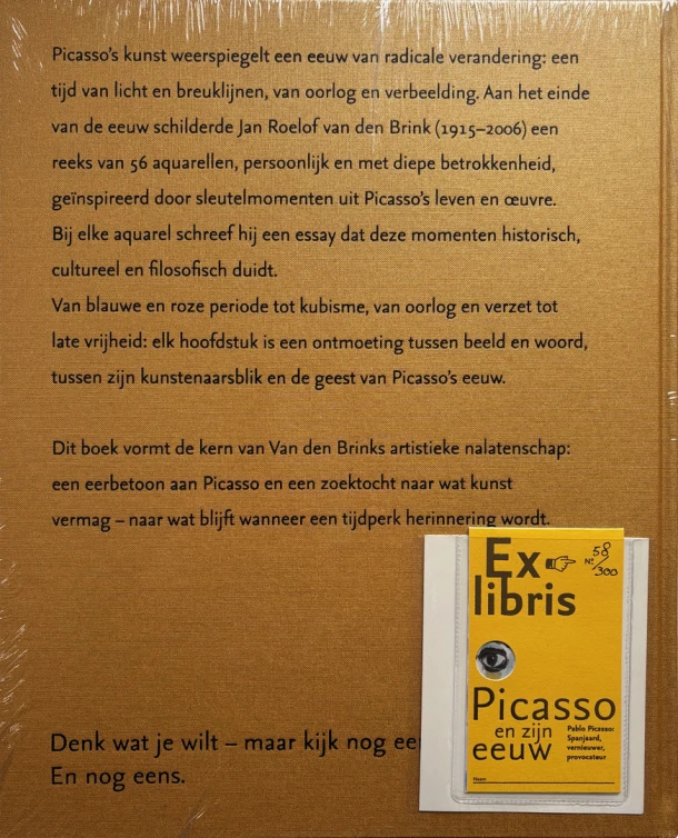 Picasso en zijn eeuw – boek cover