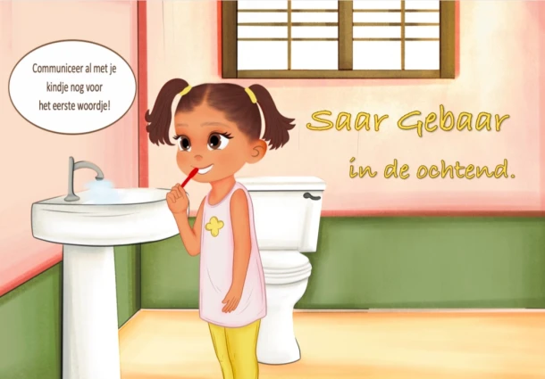 Saar Gebaar in de ochtend. – Kim Opdecam – boek cover