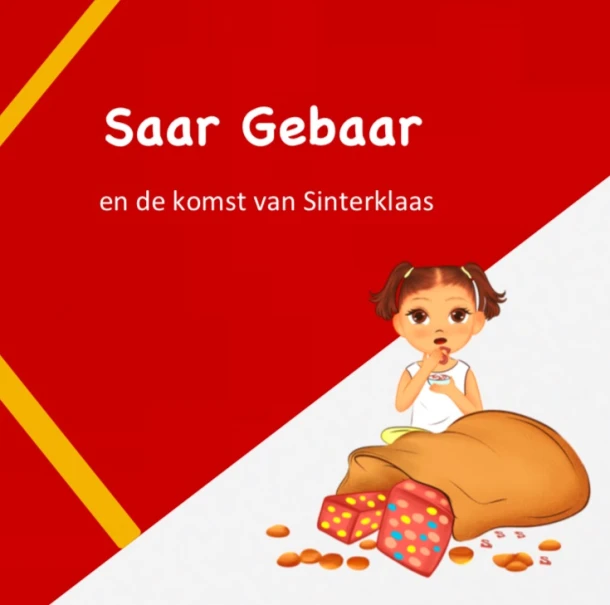 Saar Gebaar en de komst van Sinterklaas – Kim Opdecam – boek cover