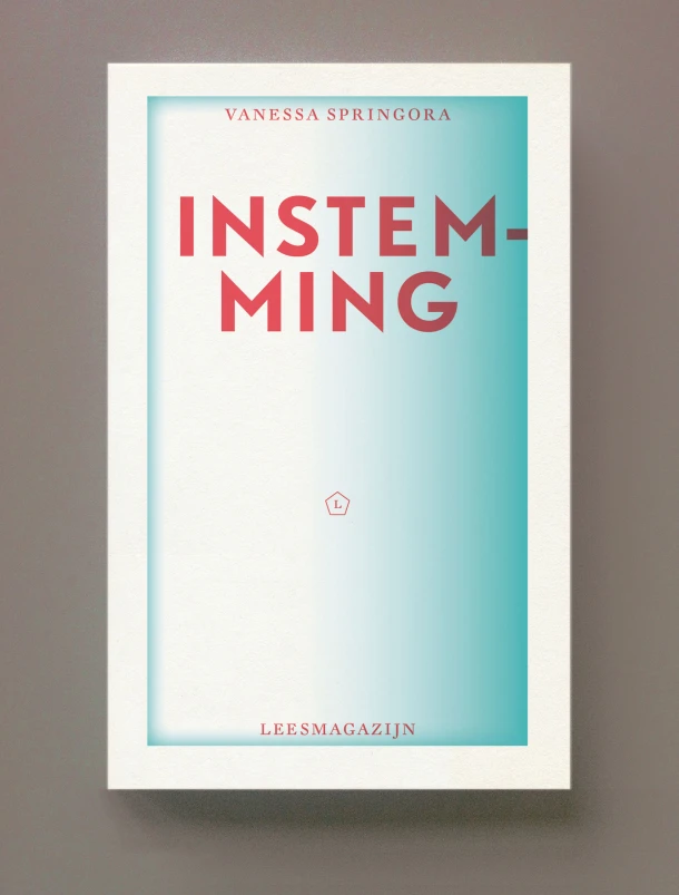 Instemming – Vanessa Springora – boek cover