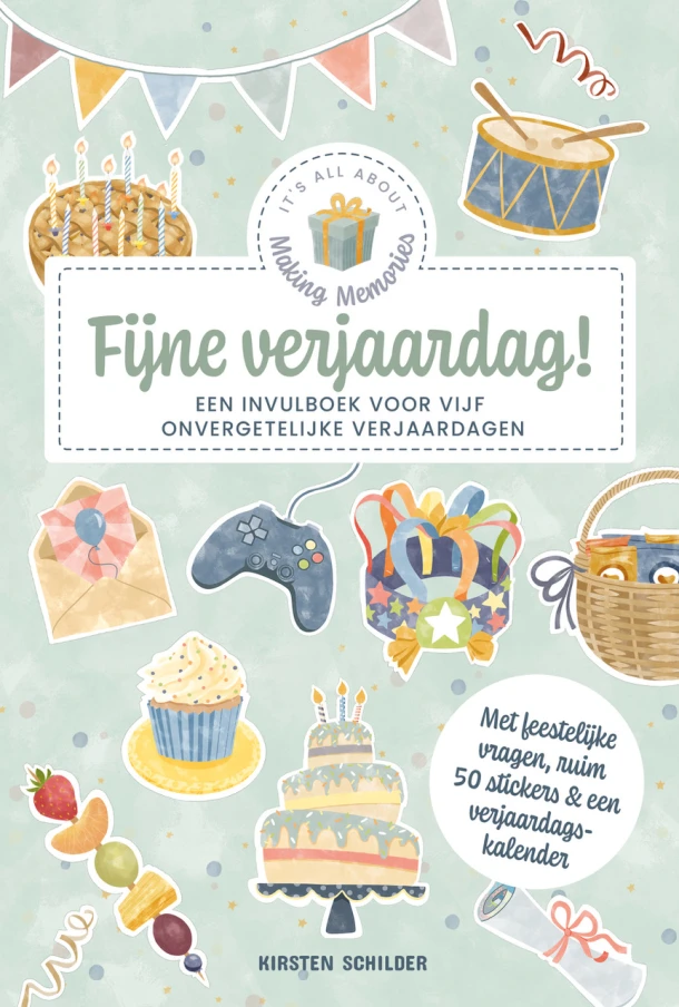 Fijne verjaardag! – Kirsten Schilder – boek cover