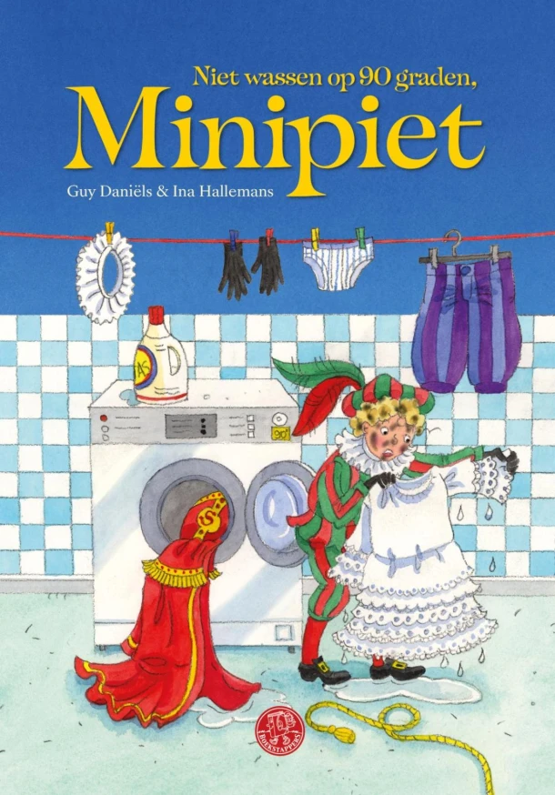 Niet wassen op 90 graden, Minipiet – Guy Daniëls – boek cover
