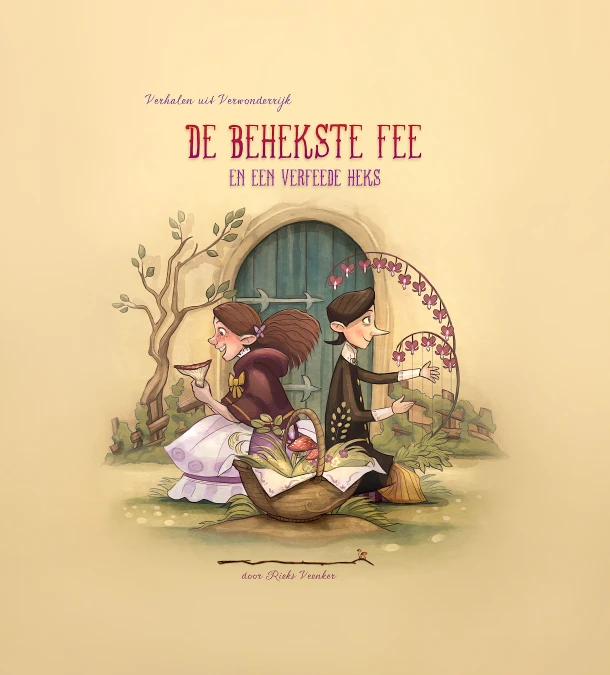 De behekste fee – Rieks Veenker – boek cover