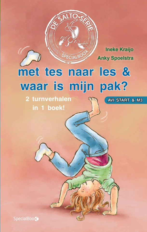 met tes naar les & waar is mijn pak? – Ineke Kraijo – boek cover