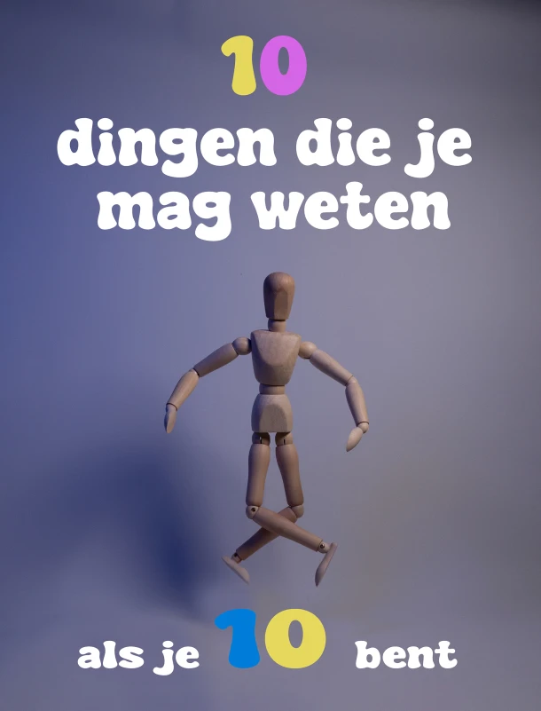 10 dingen die je mag weten als je tien bent – boek cover