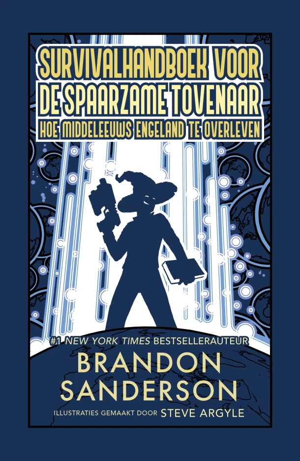 Survivalhandboek voor de spaarzame tovenaar – Brandon Sanderson – boek cover