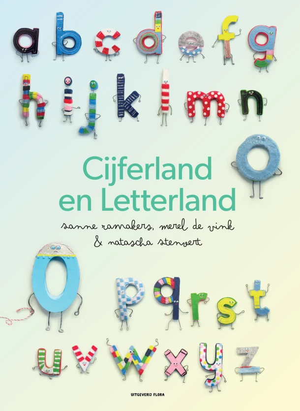 Cijferland en Letterland – Sanne Ramakers – boek cover