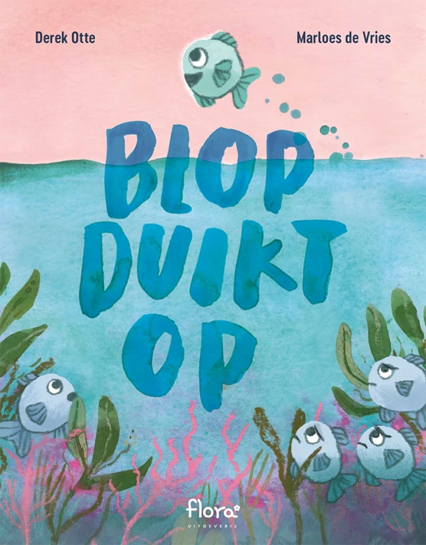 Blop duikt op – Derek Otte – boek cover