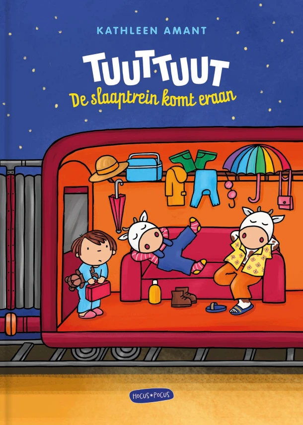 Tuut tuut de slaaptrein komt eraan – Kathleen Amant – boek cover