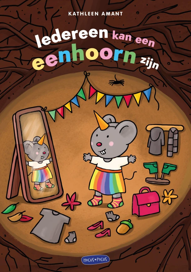 Iedereen kan een eenhoorn zijn – Kathleen Amant – boek cover