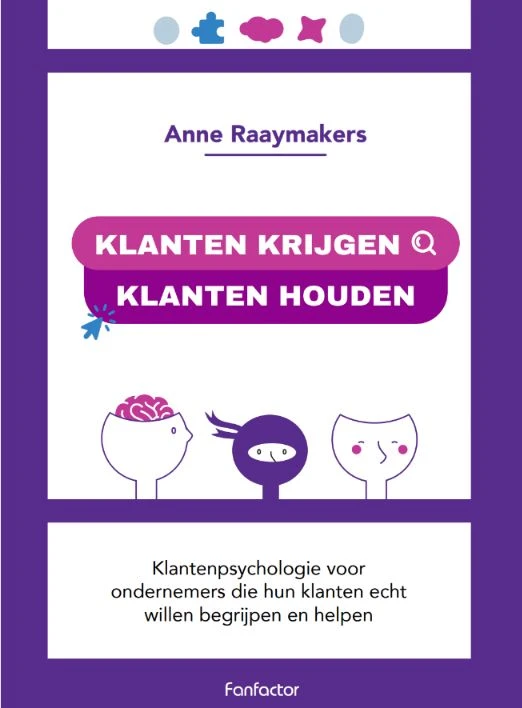 Klanten krijgen, klanten houden – Anne Raaymakers – boek cover