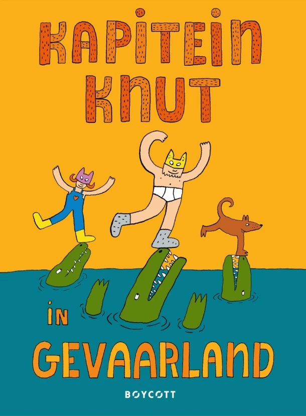 Kapitein Knut in gevaarland – Victor Engbers – boek cover
