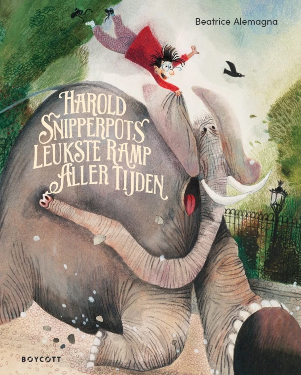 Harold Snipperpots leukste ramp aller tijden – Beatrice Alemagna – boek cover