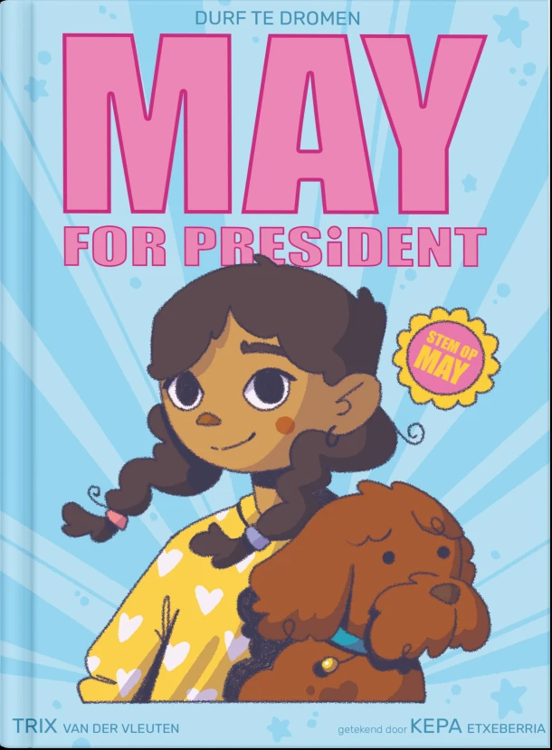 May for president – Trix van der Vleuten – boek cover