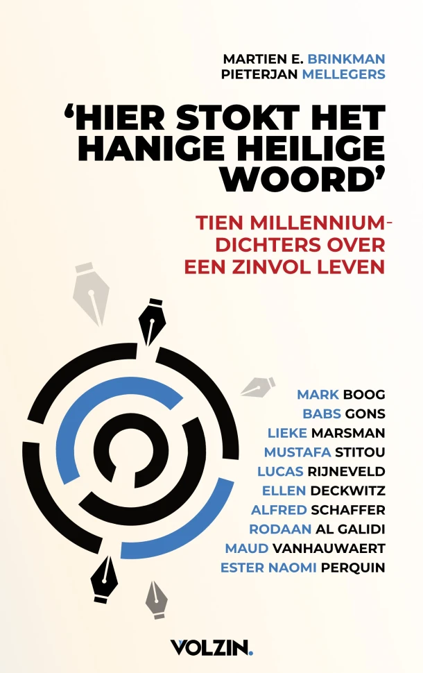 'Hier stokt het hanige heilige woord' – Martien E. Brinkman – boek cover