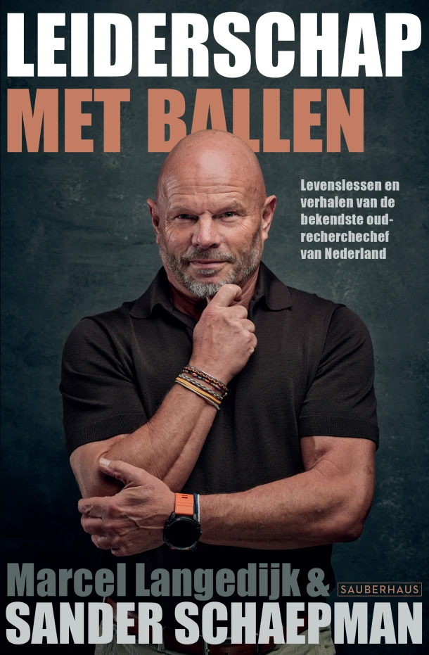 Leiderschap met ballen – Sander Schaepman – boek cover