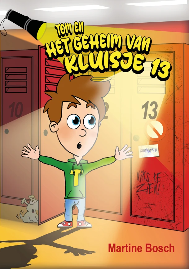 Tom en het geheim van kluisje 13 – Martine Bosch – boek cover