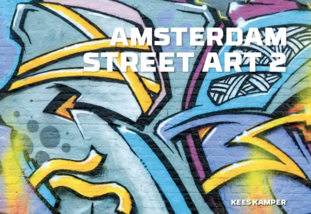 Amsterdam Street Art 2 – Kees Kamper – boek cover