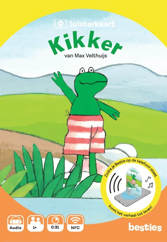 Kikker en zijn vriendjes – Max Velthuijs – boek cover