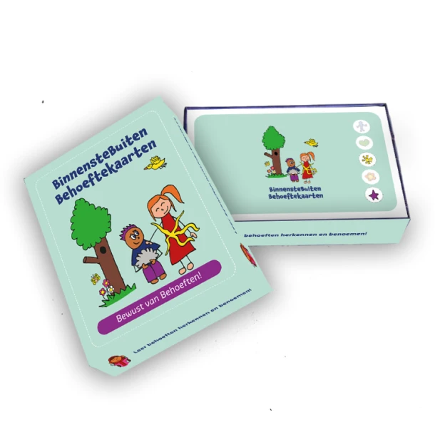 BinnensteBuiten behoeftekaarten – Nicole Hage – boek cover