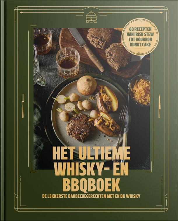Het Ultieme Whisky- en BBQboek – Jeroen Hazebroek – boek cover