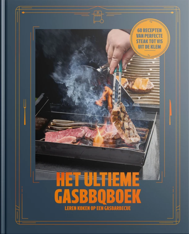 Het Ultieme GasBBQboek – Jeroen Hazebroek – boek cover