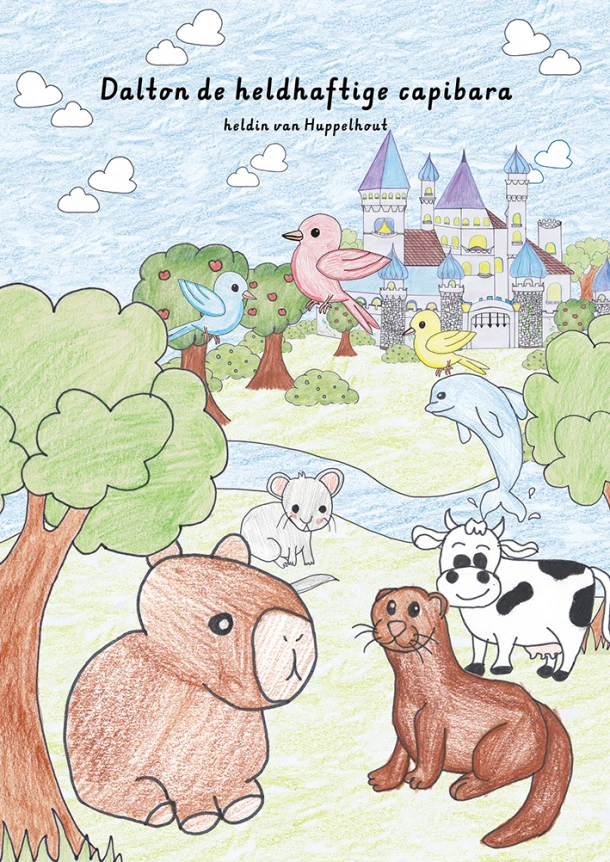 Dalton de Heldhaftige Capibara – Alina da Vinci – boek cover