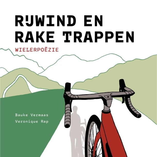 Rijwind en rake trappen – Bauke Vermaas – boek cover