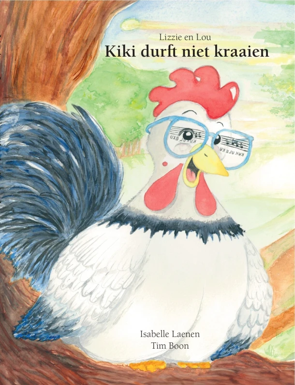 Kiki durft niet kraaien – Isabelle Laenen – boek cover