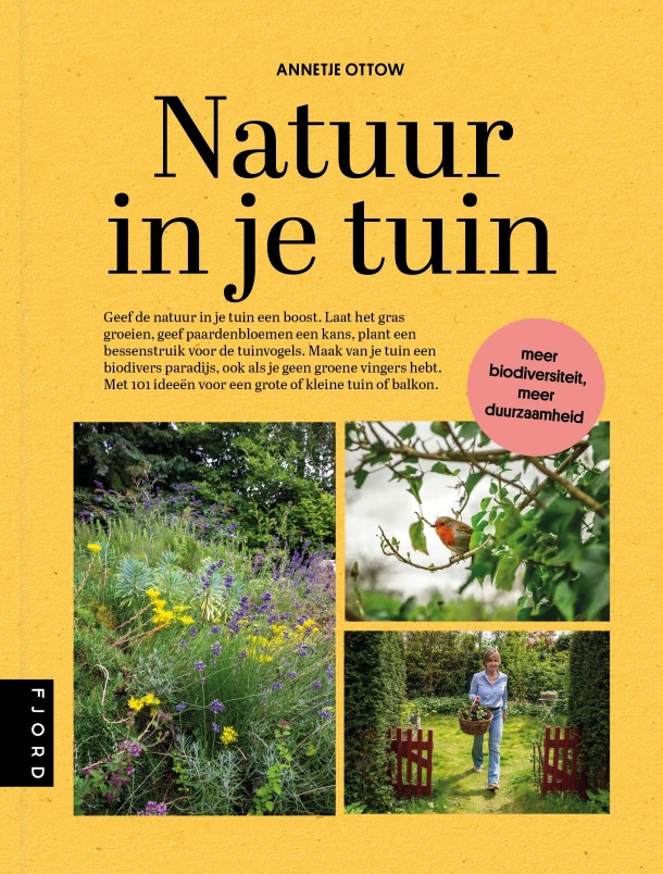 Natuur in je tuin – Annetje Ottow – boek cover