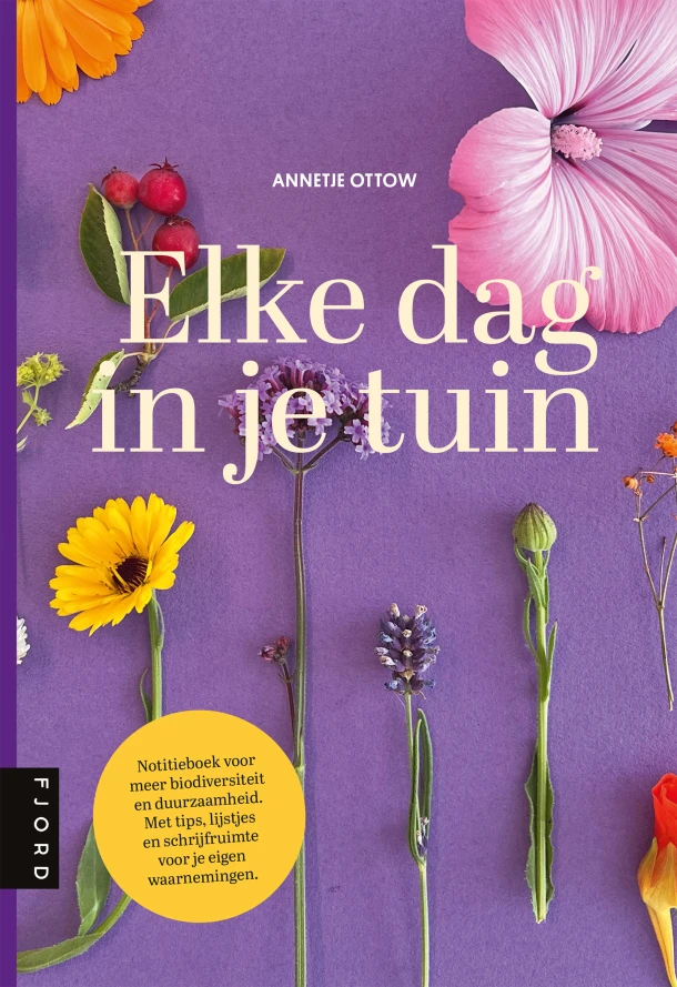 Elke dag in je tuin – Annetje Ottow – boek cover