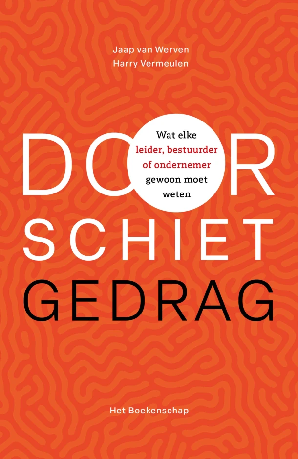 Doorschietgedrag – Jaap van Werven – boek cover