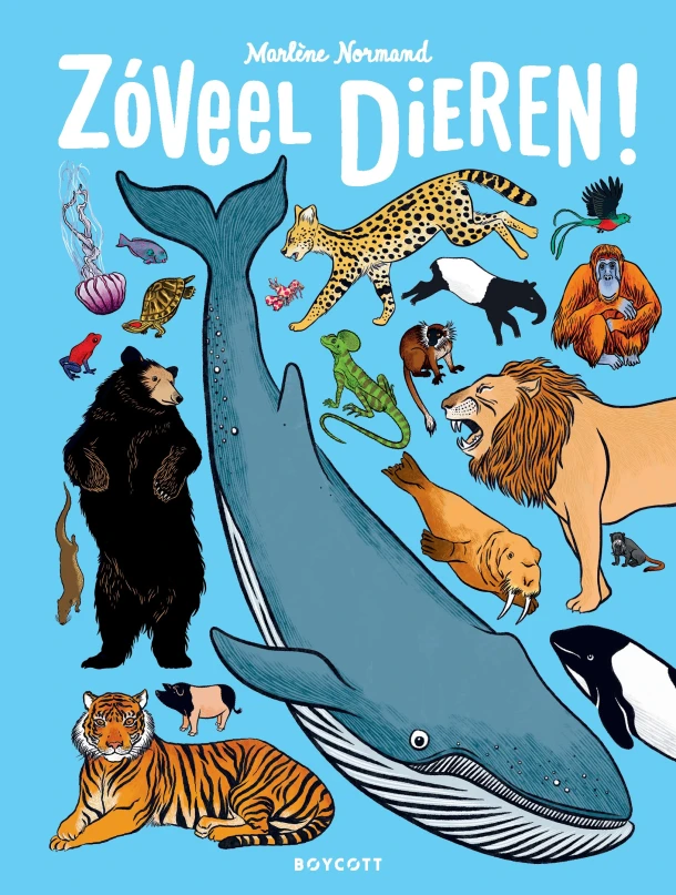 Zóveel dieren! – Marlène Normand – boek cover