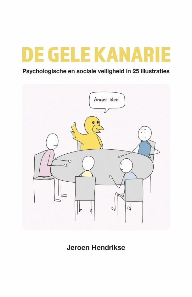 De gele kanarie – Jeroen Hendrikse – boek cover
