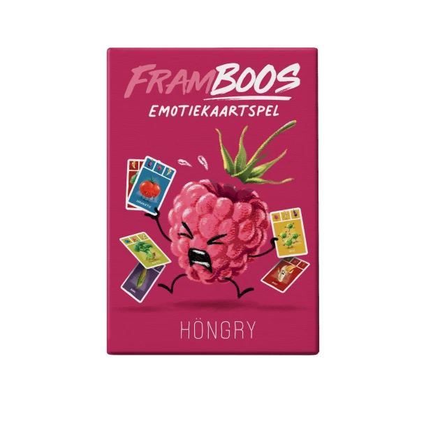 Framboos emotiekaartspel – HÖNGRY – boek cover
