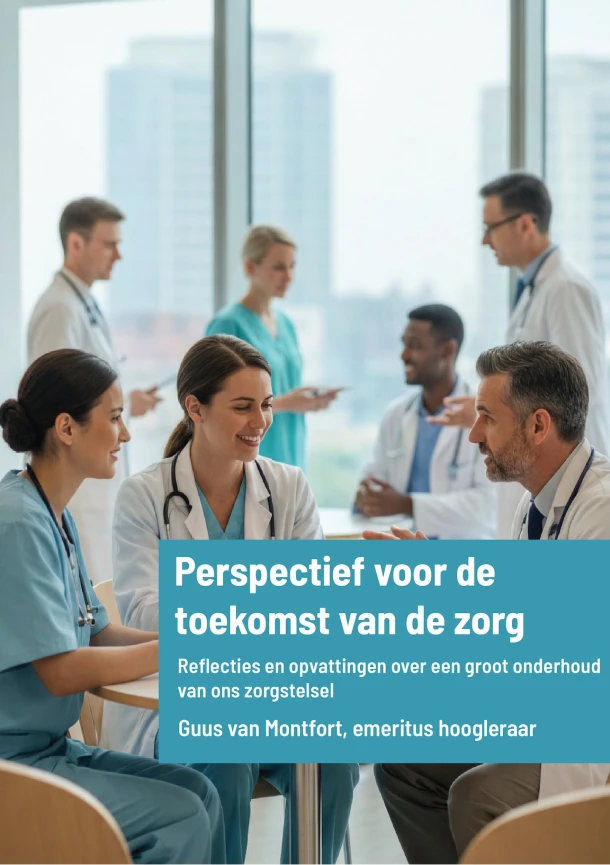 Perspectief voor de toekomst van de zorg – Guus van Montfort – boek cover