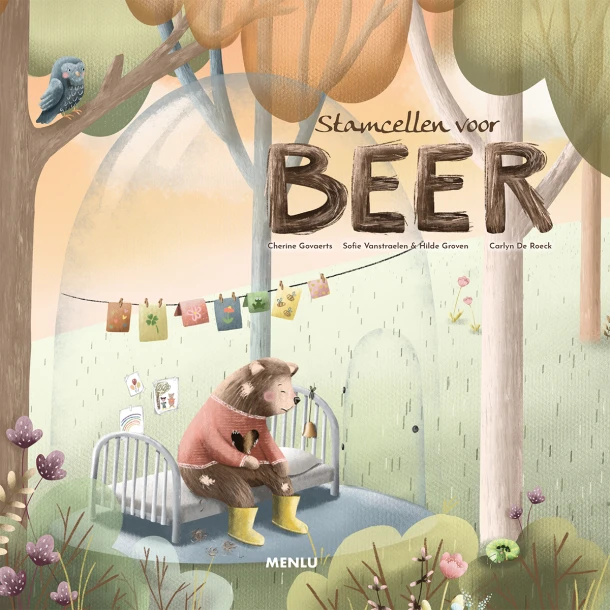 Stamcellen voor Beer – Cherine Govaerts – boek cover