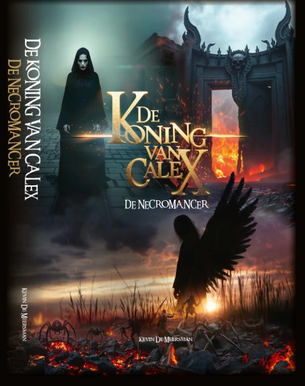 De necromancer – boek cover