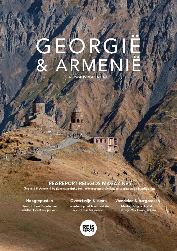 Georgië & Armenië reisgids magazine – Marlou Jacobs – boek cover
