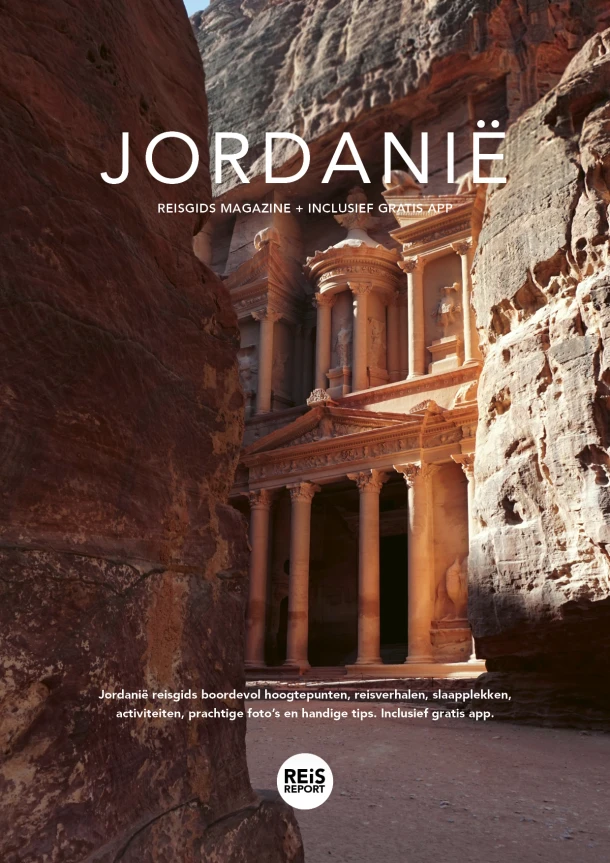 Jordanië reisgids magazine – Marlou Jacobs – boek cover